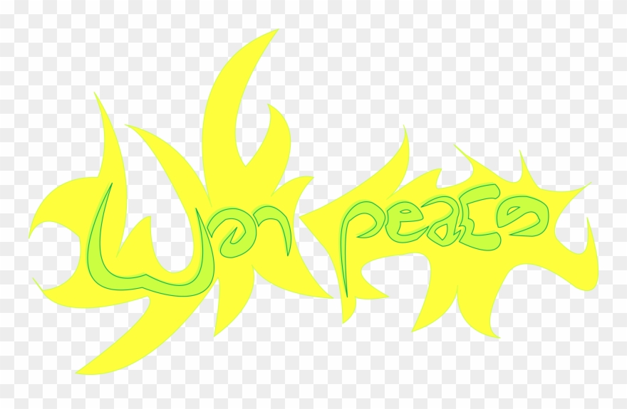 Won Peace Crap - Illustration Clipart