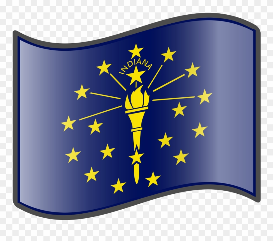 Join Us In The Casaa Indiana Facebook Group - Indiana Flag Clipart
