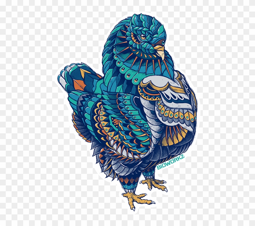 Pigeon Sticker - Northern Harrier Clipart