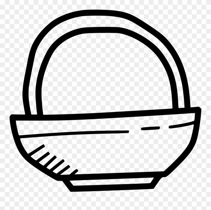 Basket Bowl Carry Decoration Comments Clipart
