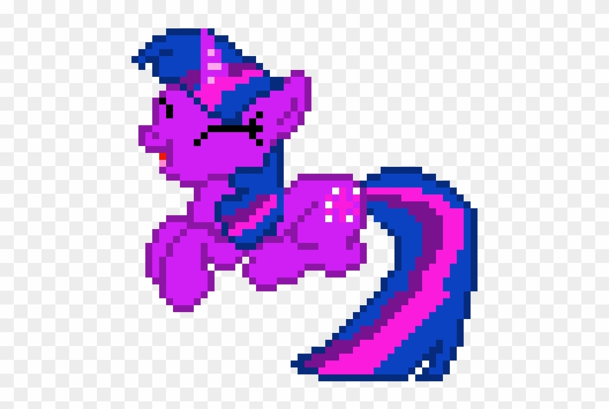 Twilight - Twilight Sparkle Pixel Art Clipart