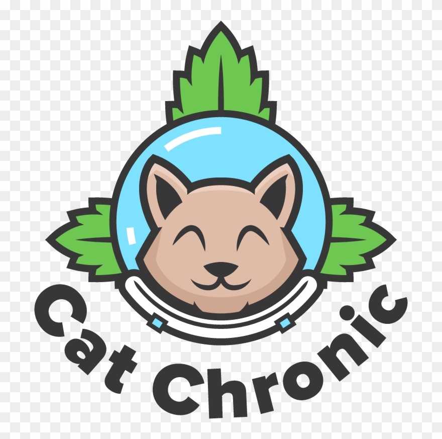 Cat Chronic - Catnip Logo Clipart
