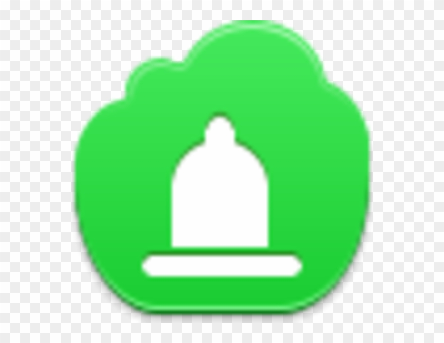 Free Green Cloud Condom Image Clipart