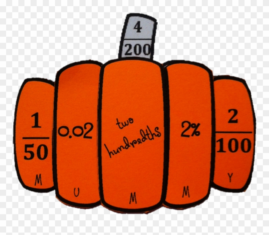 Fractions, Decimals, And Percents Clipart