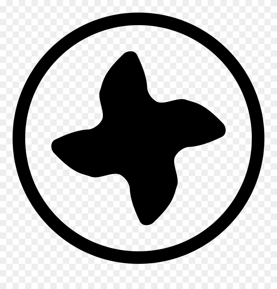 Radio Button Selected Comments - Black And White Vegetarian Symbol Clipart