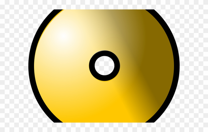 Compact Disc Clipart Cdr - Circle - Png Download