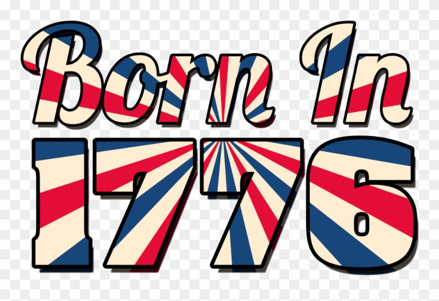 1776 Sticker Clipart