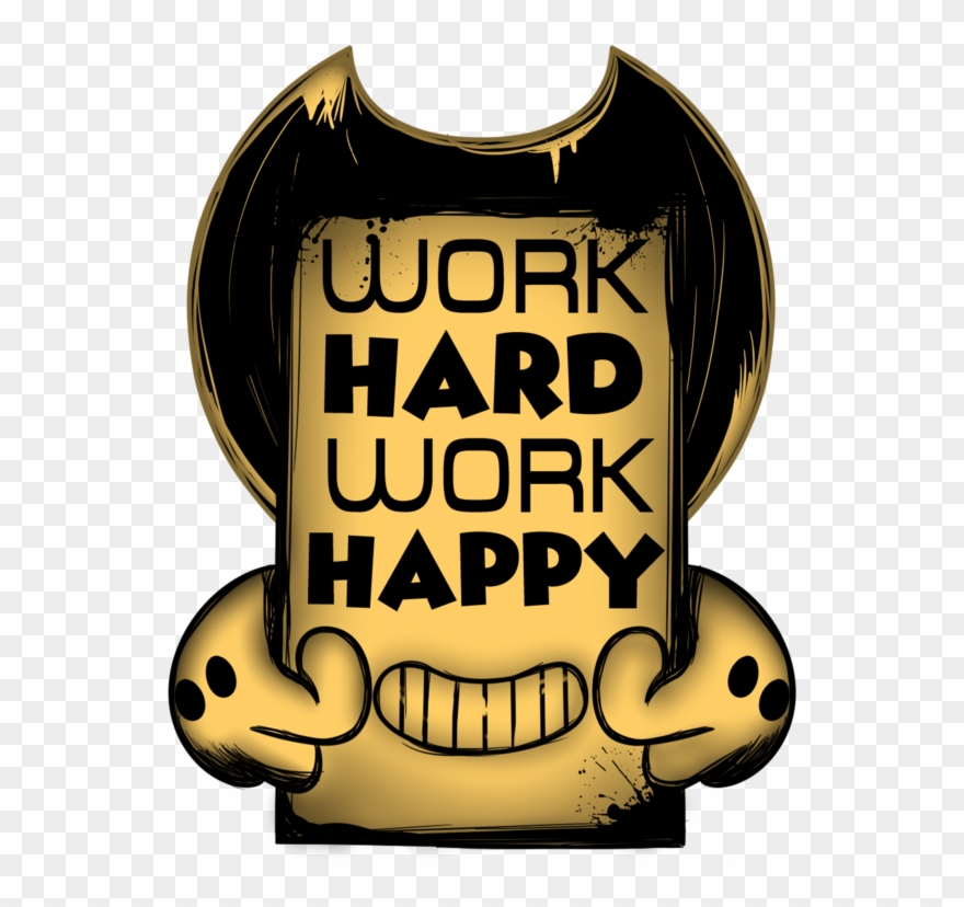 Hard Work Png - Bendy Work Hard Work Happy Clipart