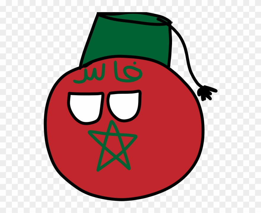 Fezball - Morocco Countryball Clipart