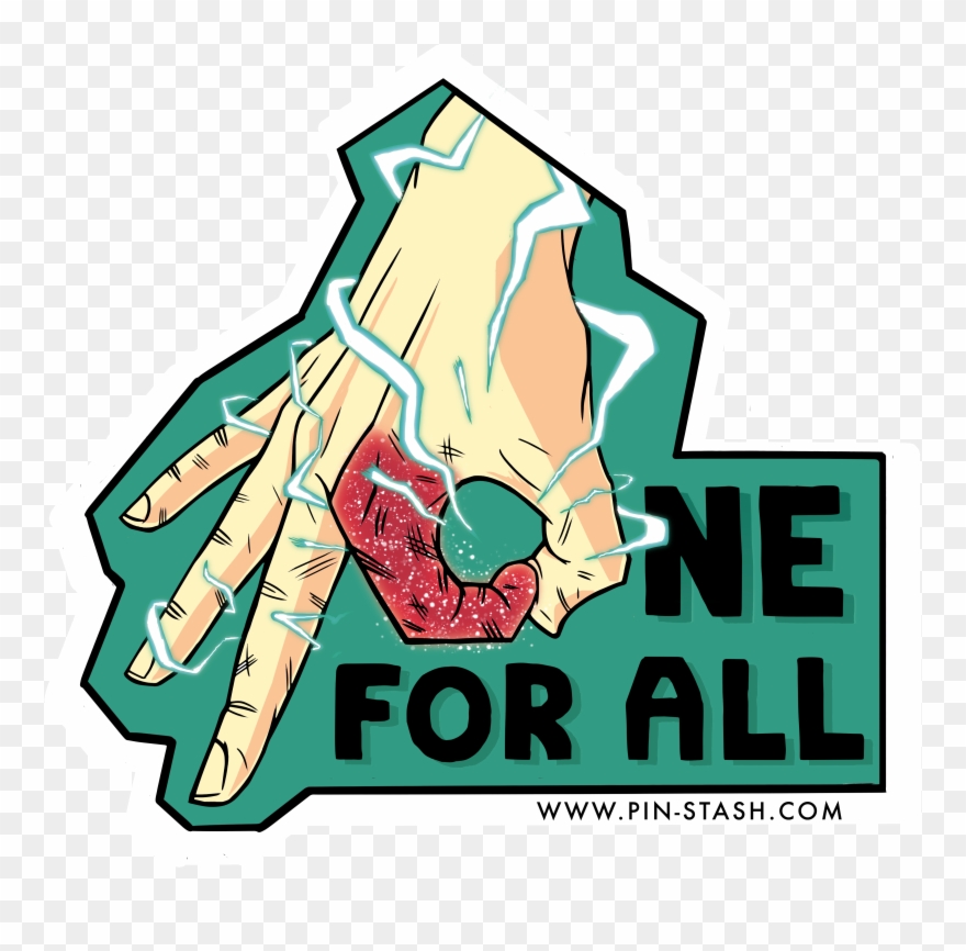 "one - My Hero Academia Clipart