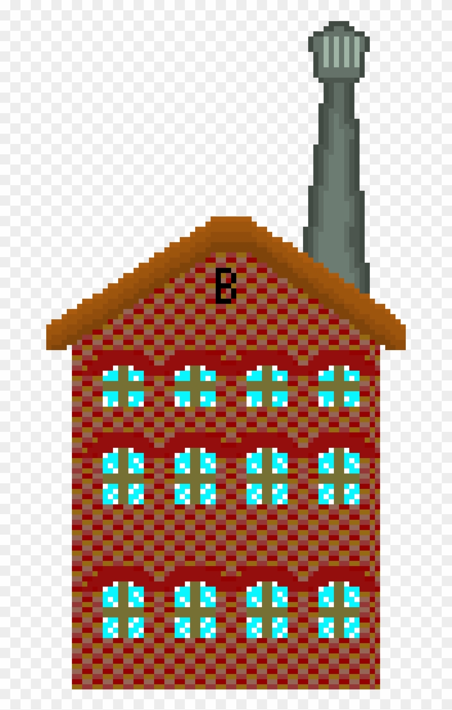 Factory Early 1900s - Lighthouse Clipart