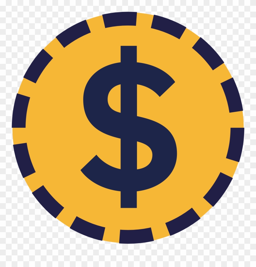 Wages - Simple Dollar Sign Icon Clipart