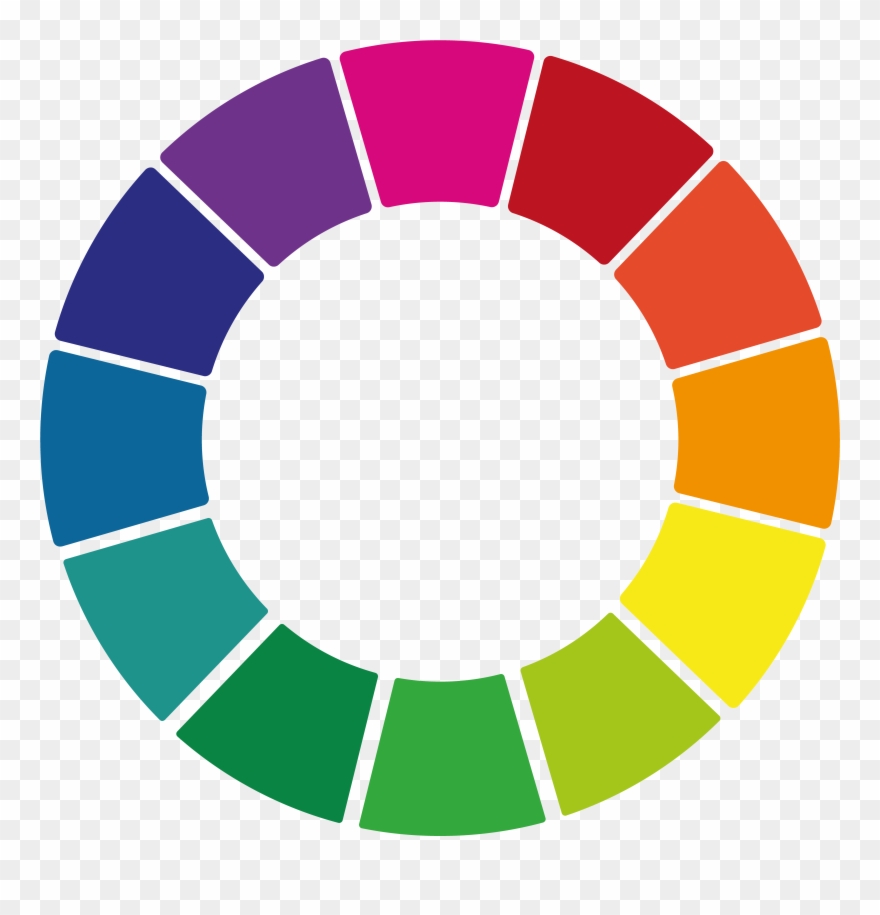 Color Wheel Tones Clipart