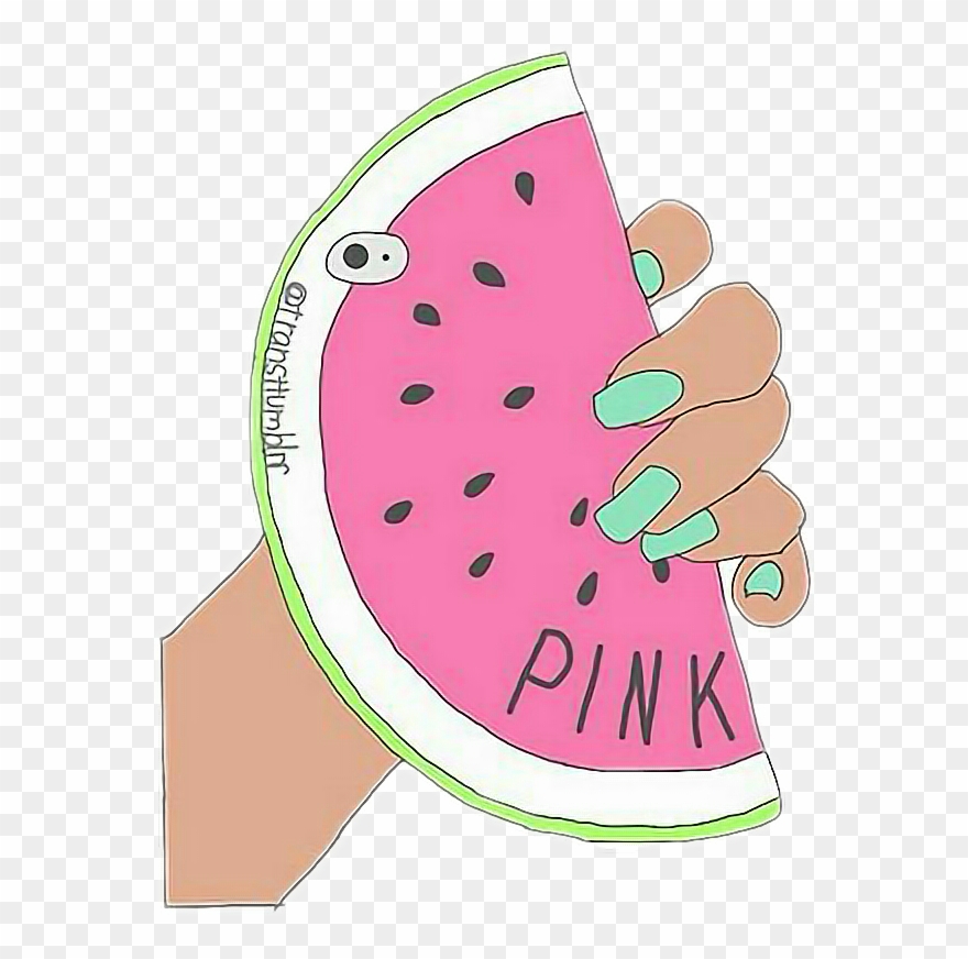 Melon Clipart Tumblr Donut - Drawing - Png Download