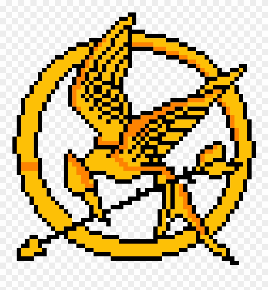 Hunger Games Mocking Jay - Pixel Hunger Games Clipart