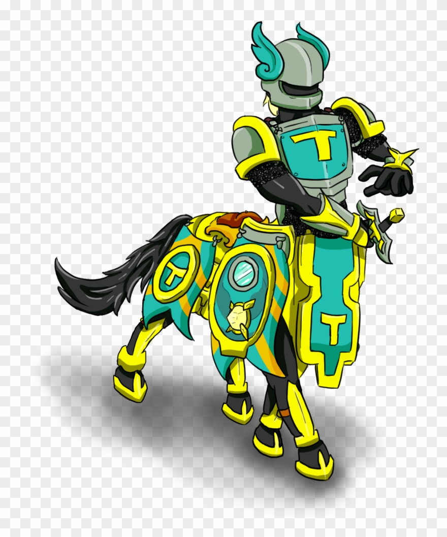 Redid Mine For A Lousy Tease - Paladin Centaur Clipart