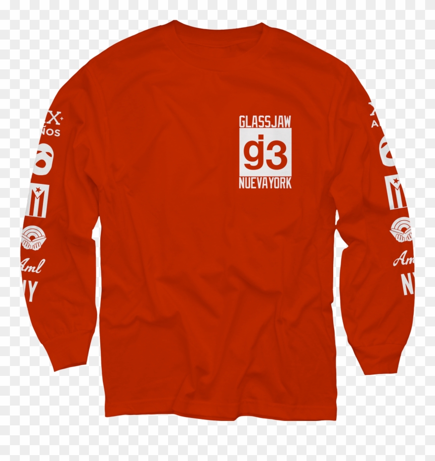 Template T Shirt Long Sleeve - Lightning Long Sleeve Shirt Clipart