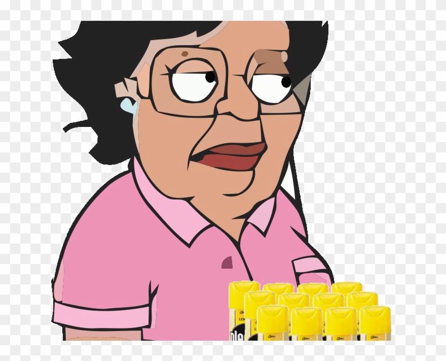 Mexican Cleaning Lady Clipart