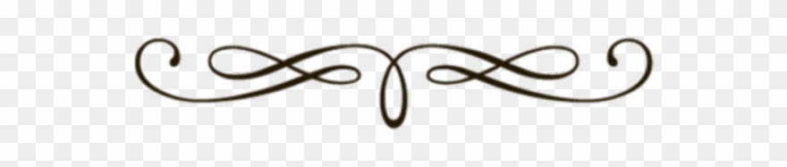 Scroll Clipart Ornamental Scroll - Art Border Line - Png Download