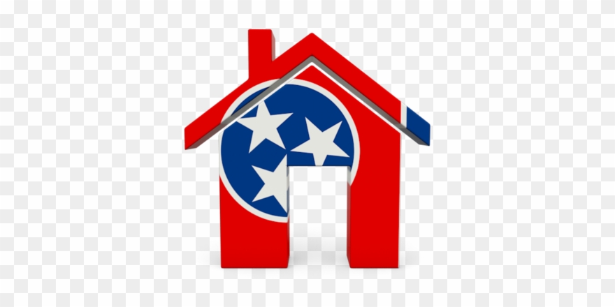 Illustration Of Flag Of<br /> Tennessee - White Chapel Logo Band Clipart