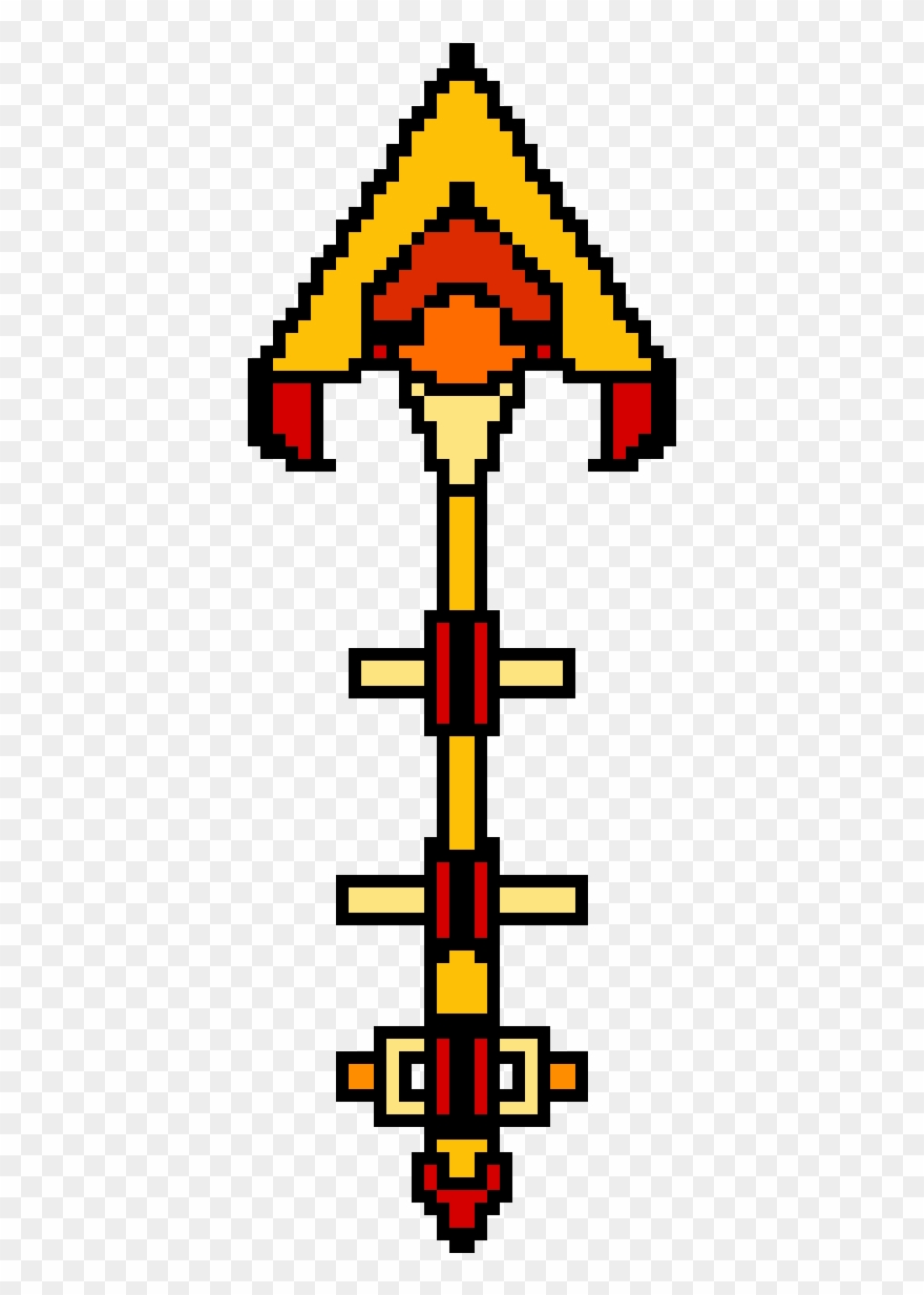 Spearhead White - Cross Clipart