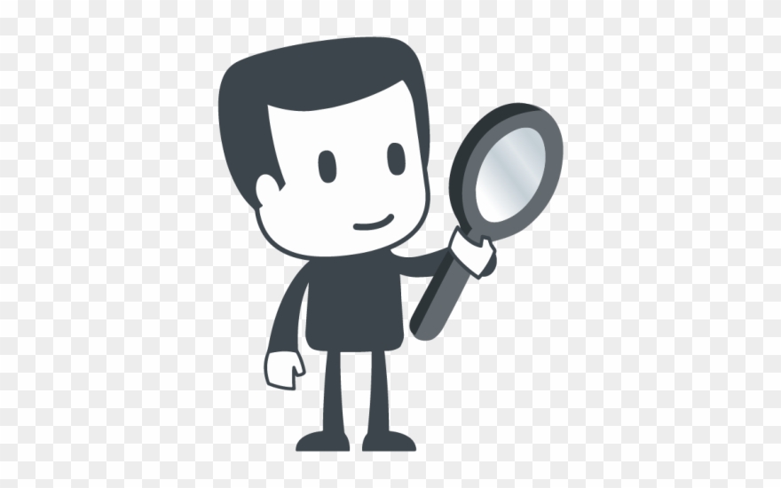 Joe Magnifying Glass - Qq Poker Clipart