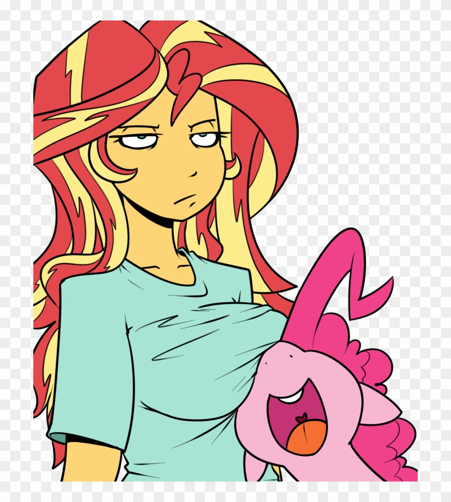 Reiduran, Boobhat, Breasts, Busty Sunset Shimmer, Clothes, - Mlp Sunset Shimmer Boobs Clipart