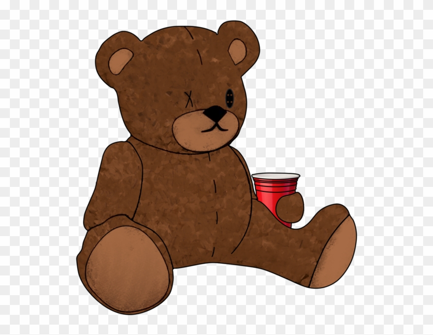 Baroque Parti Bear - Teddy Bear Clipart