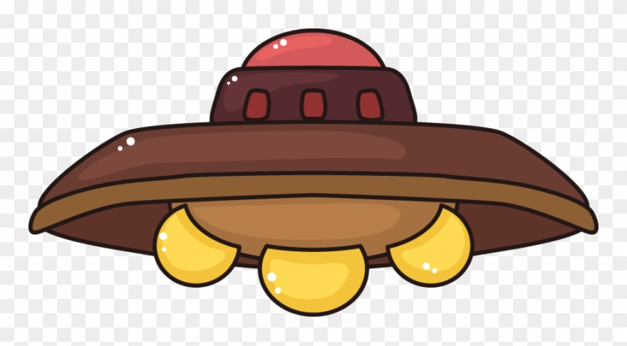 Drawing Ufo Design - Ufo Cartoon Drawing Png Clipart