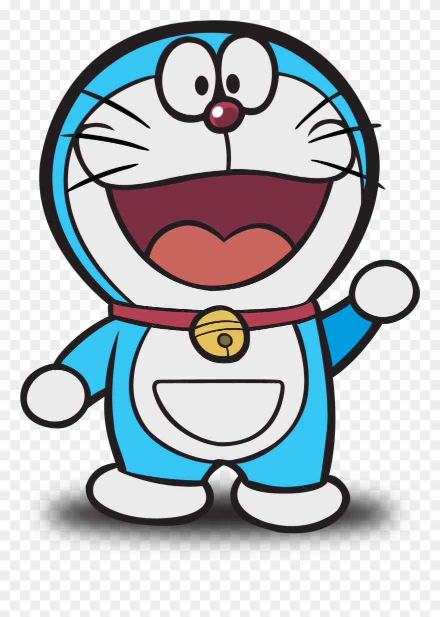 Doraemon Clipart Power Point - Doraemon Drawing - Png Download