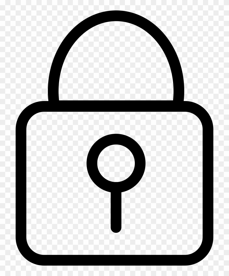 Png File - Security Padlock Icon Transparent Clipart