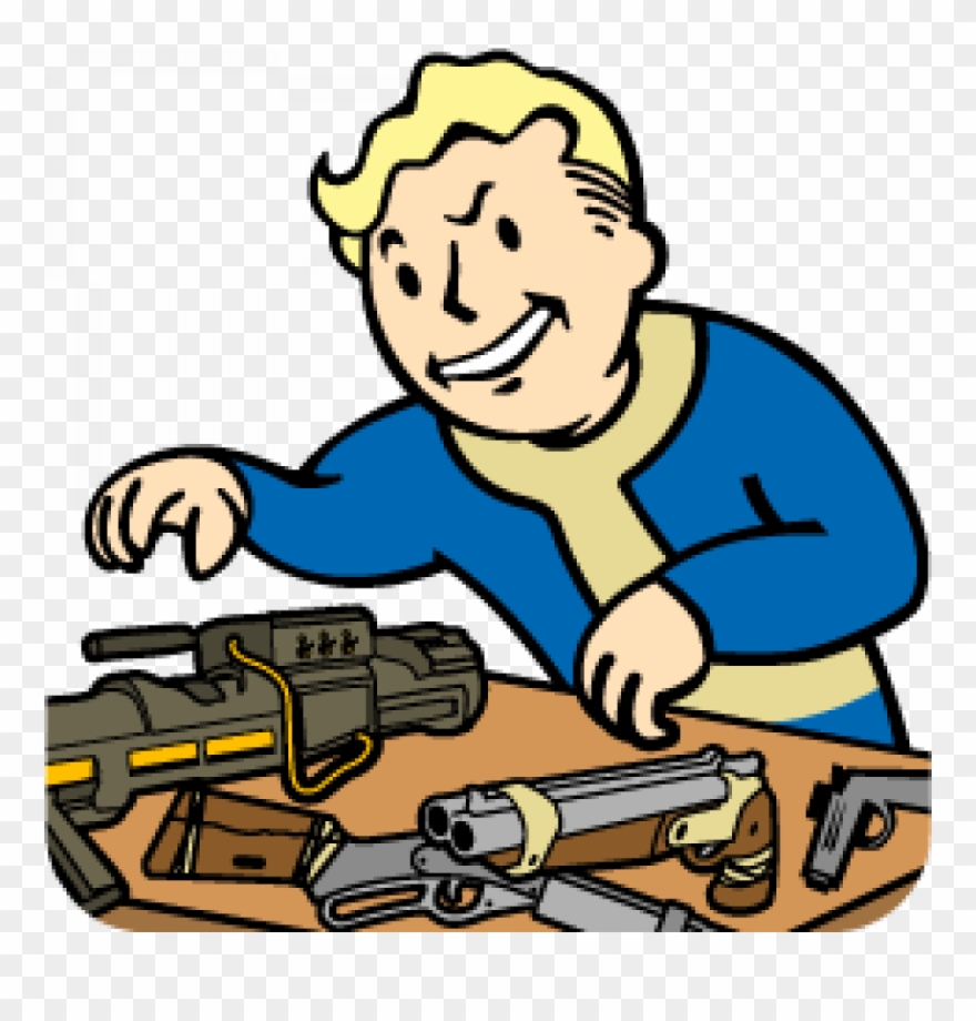 Weaponsmith - Funny Fallout 4 Logic Clipart