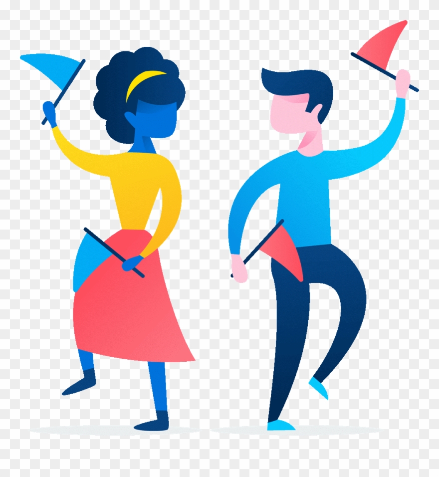 Whether It Takes The Form Of A Bustling Startup, A - Personas Animadas Bailando Png Clipart