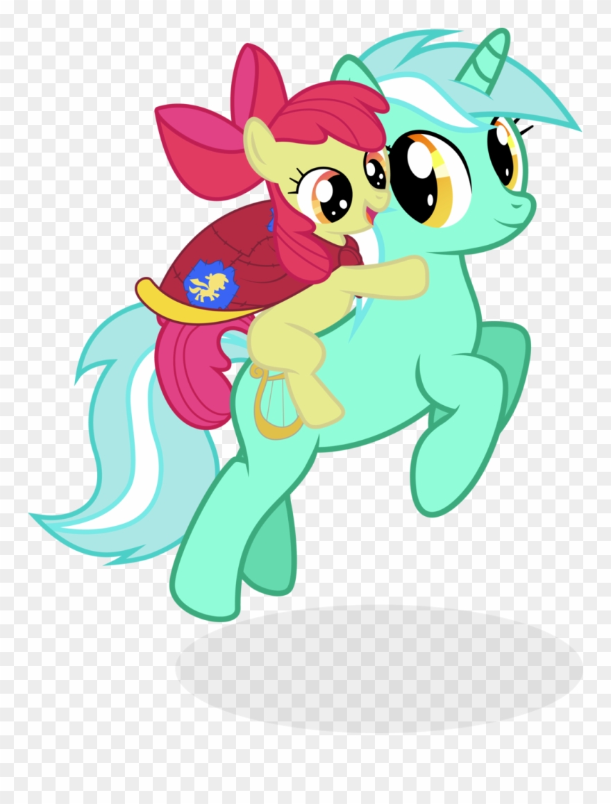 Applejack Apple Bloom Pony Scootaloo Sweetie Belle - Lyra And Applebloom Clipart