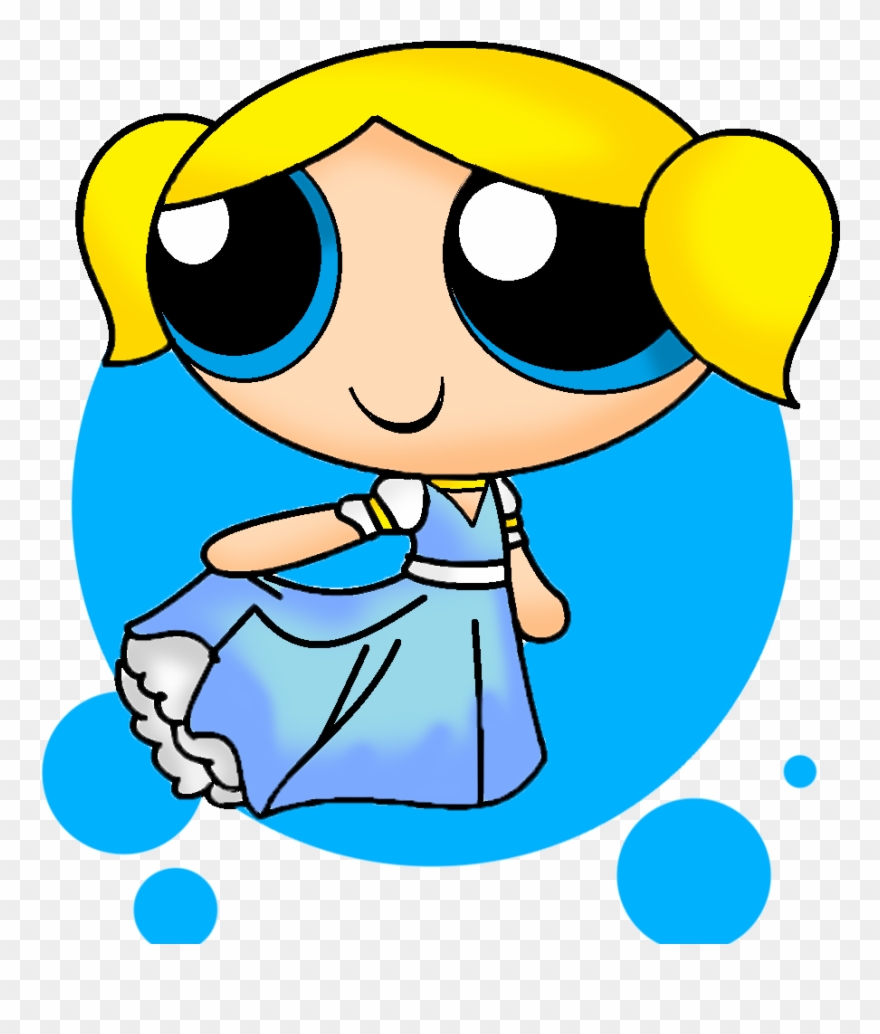 Powerpuff Girls Clipart Powerfuff - Powerpuff Girls Bubbles Birthday - Png Download