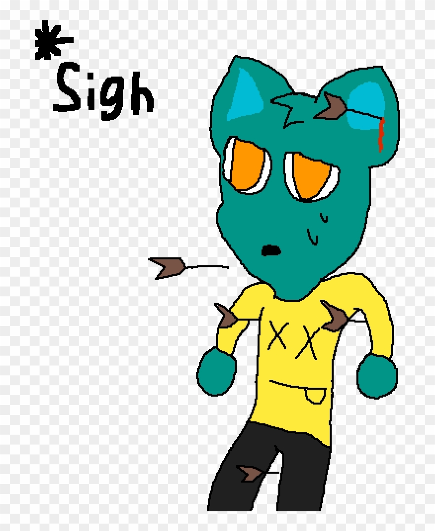 I Said The Center Of The Face - Cartoon Clipart
