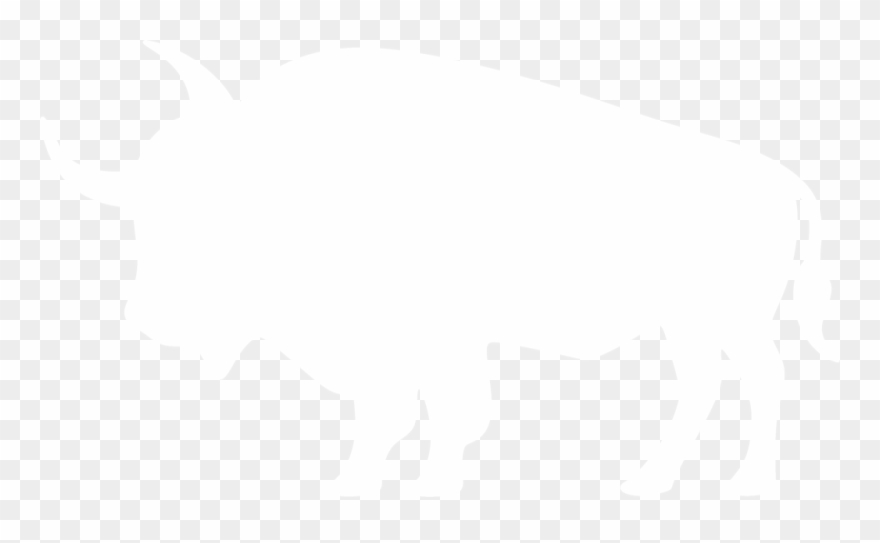 Buffalo Clip Silhouette - Tigers Outline - Png Download