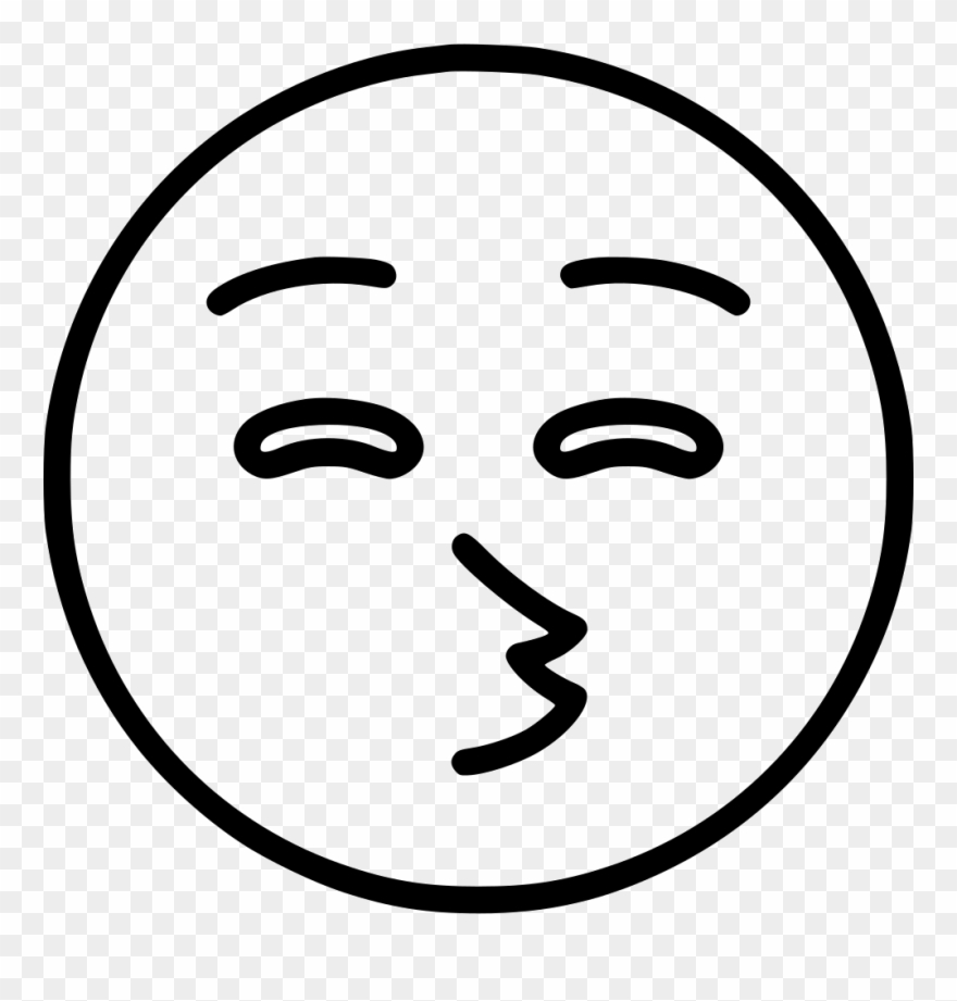 Kissing With Closed Eyes Comments - Ad Villaviciosa De Odon Clipart
