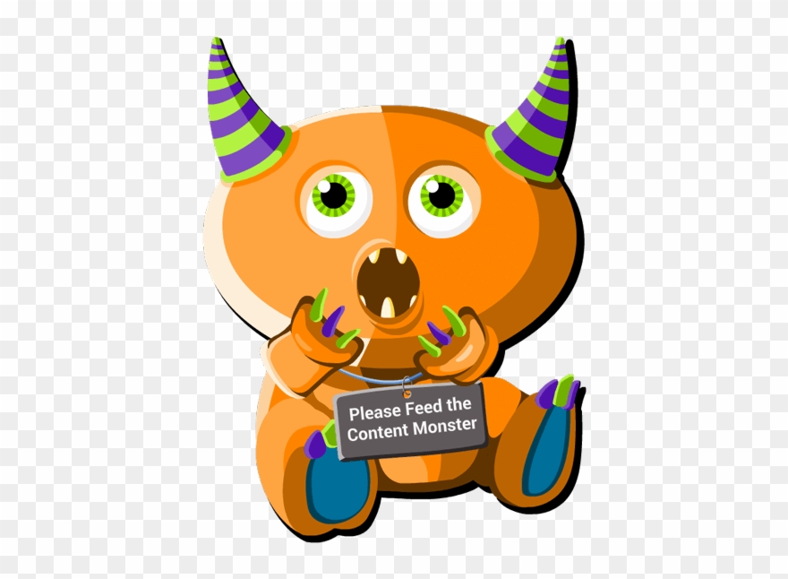 Content Monster - Cartoon Clipart