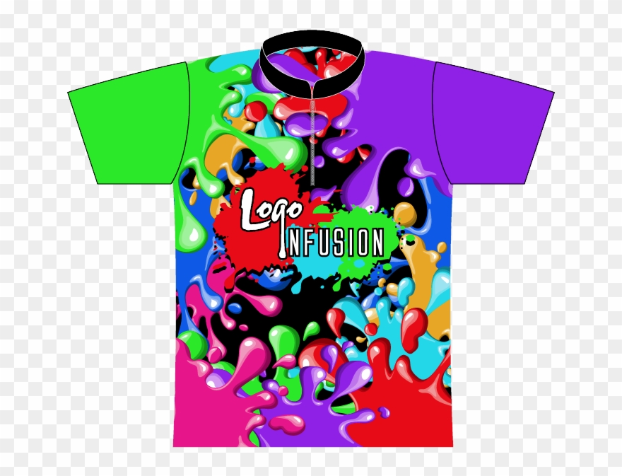 Logo Infusion Blots Dye Sublimated Jersey - Infusion Clipart
