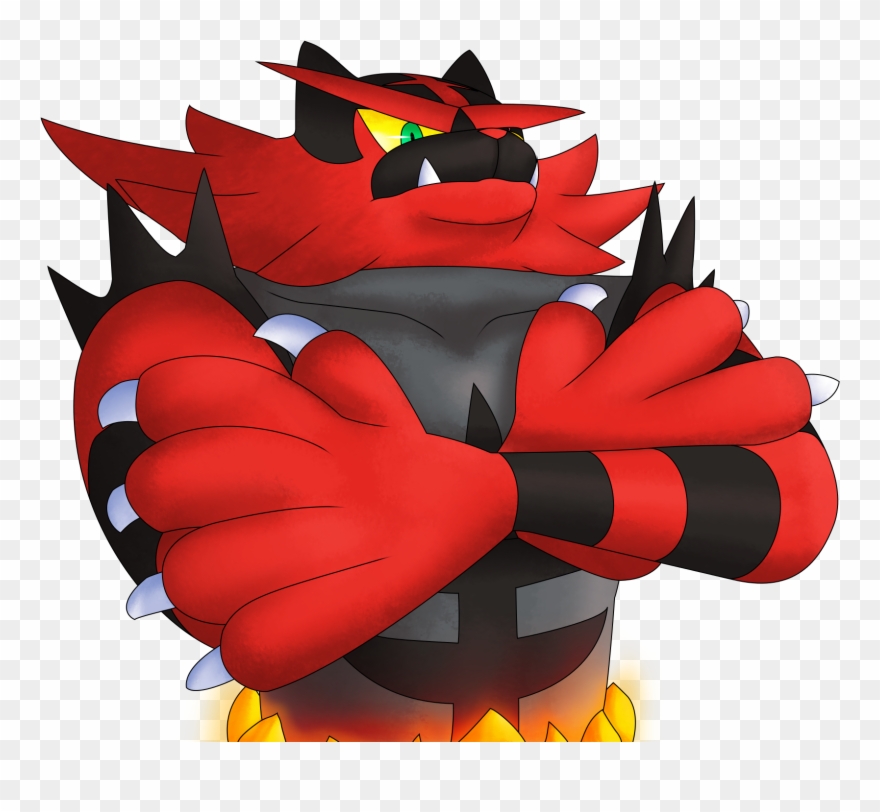 Intimidating Flame - Illustration Clipart