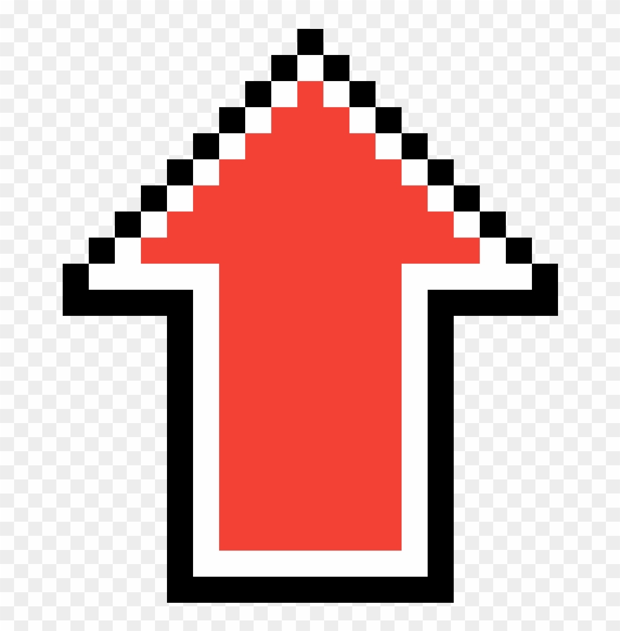 Power Up - Arrow Pixel Art Clipart