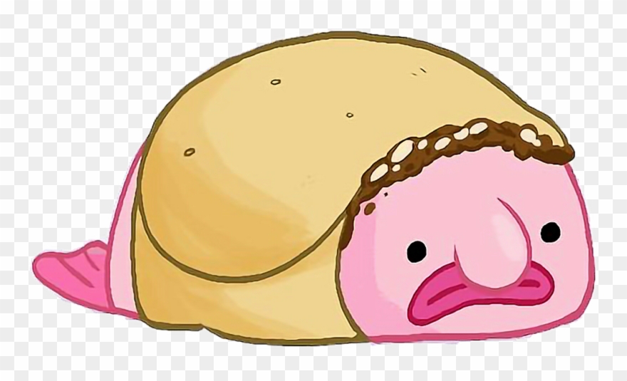 Blobritto Sticker - Kawaii Cute Easy Drawings Clipart