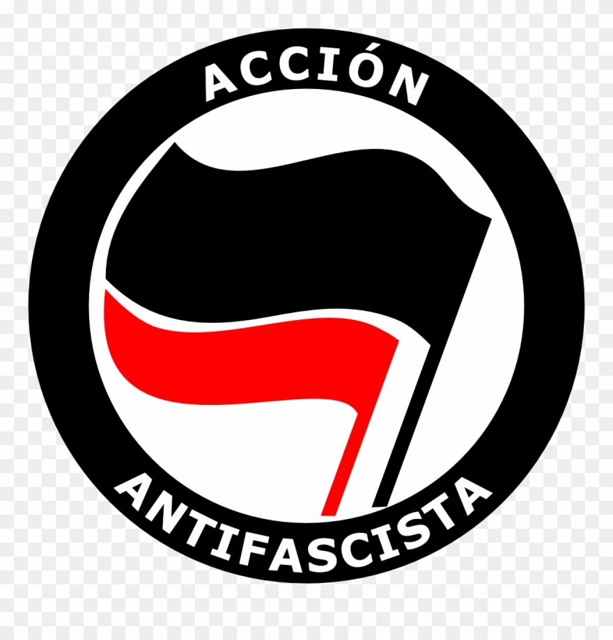 Afa Flag Red Spanish - Accion Antifascista Png Clipart