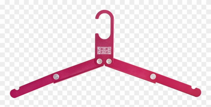 Perchar Plegable De Viaje - Foldable Cloth Hanger Clipart