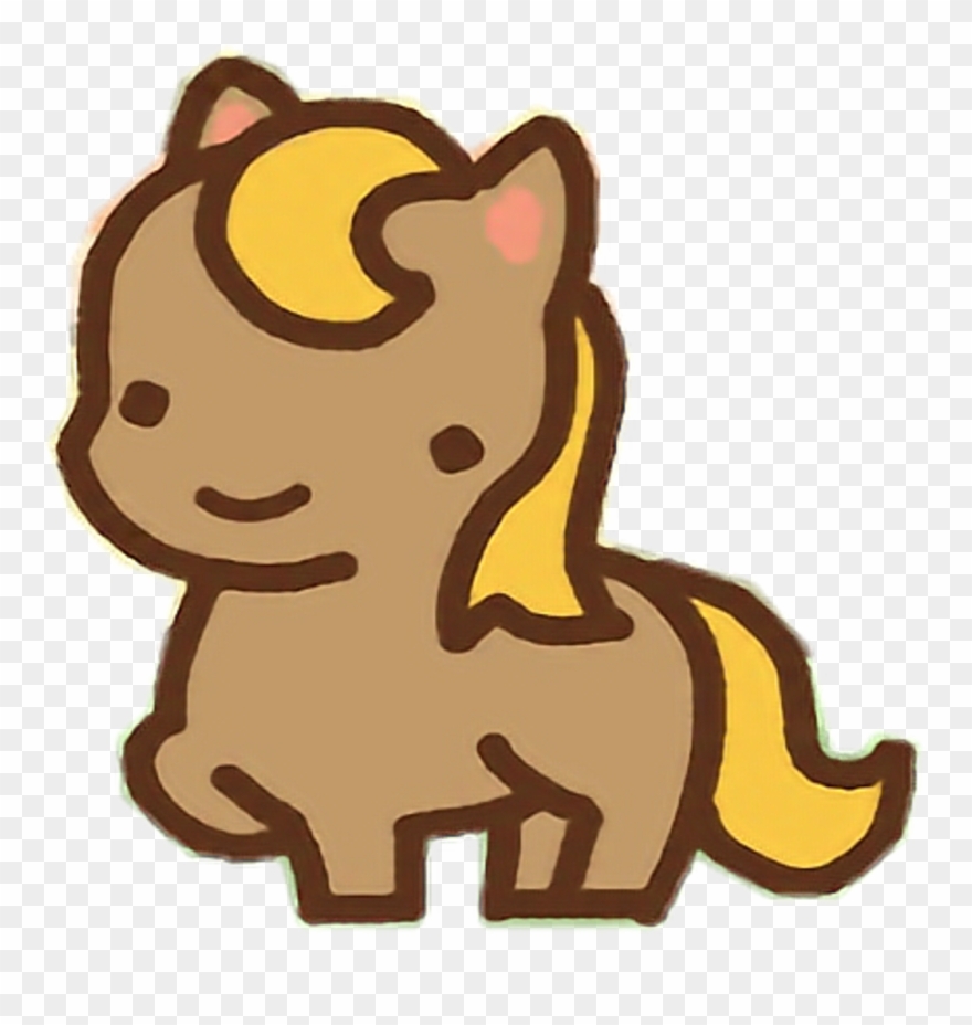 Clawbert Cute Kawaii Cartoon Horse Pony Mlp Twilight - Cartoon Cute Kawaii Horse Clipart