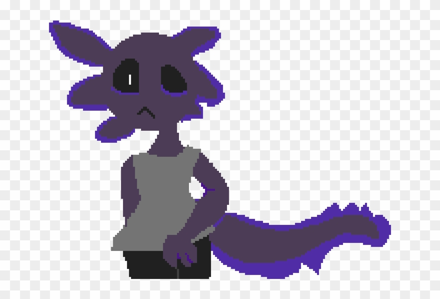 Oliver The Axolotl - Cartoon Clipart