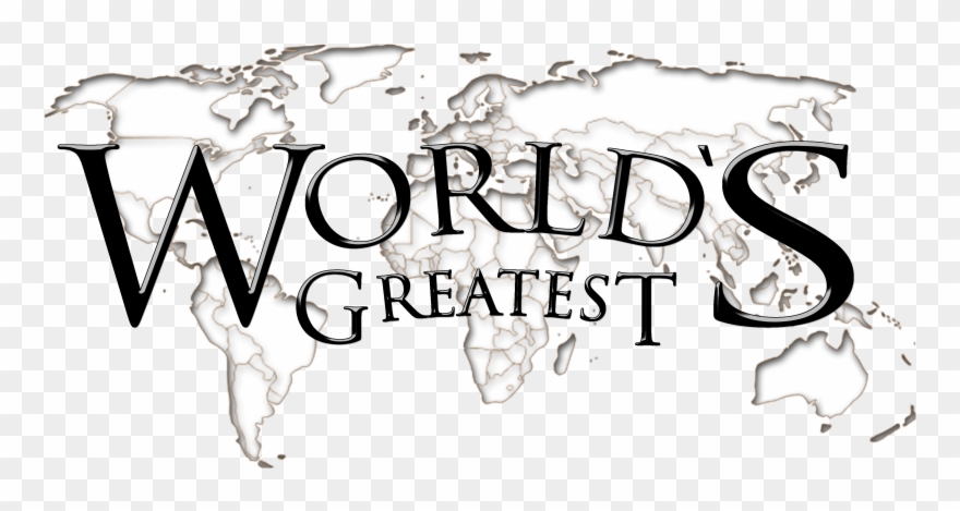 World Greatest Logo - Calligraphy Clipart