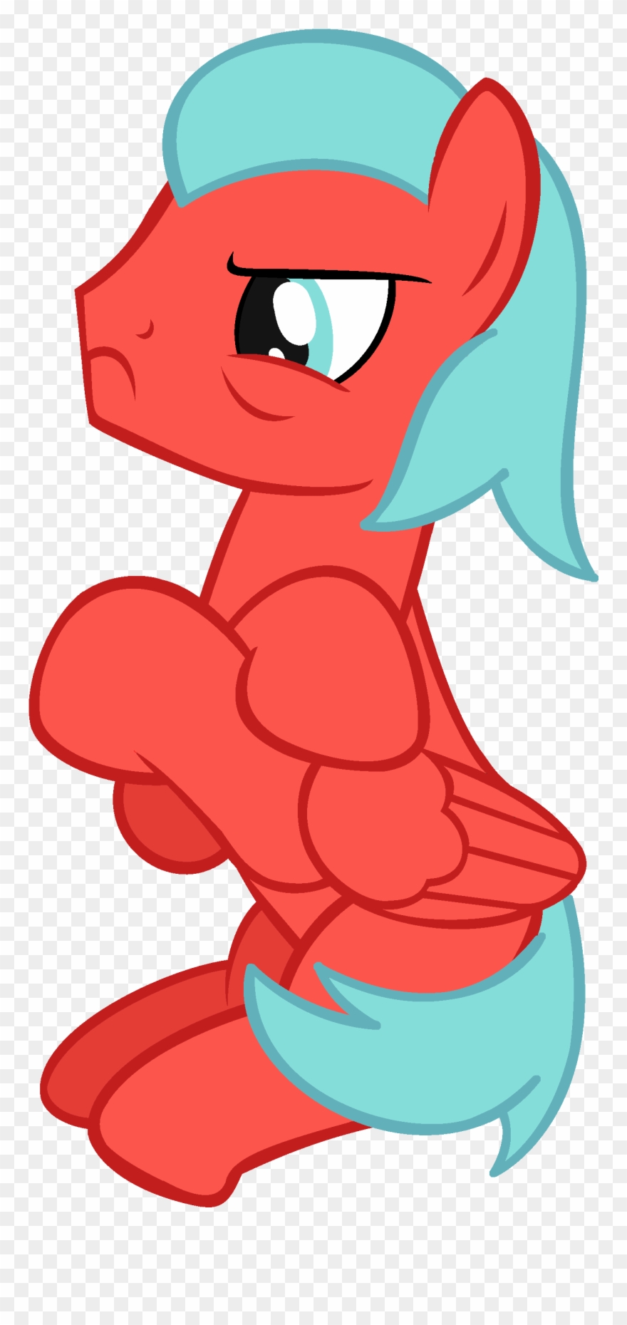 Pony - Cartoon Clipart