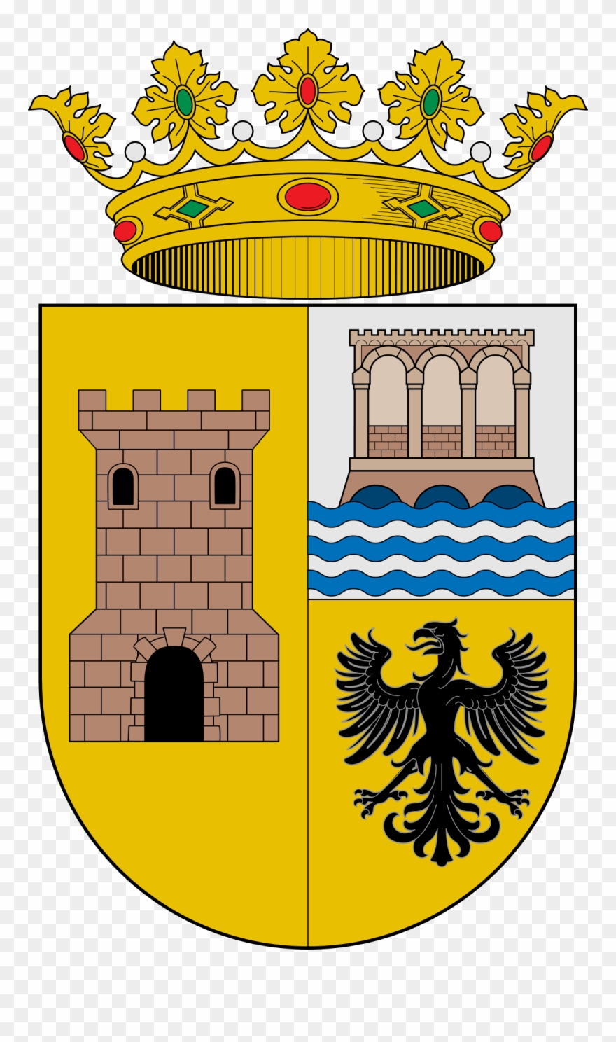 Baronía De Antella - Coat Of Arms Clipart